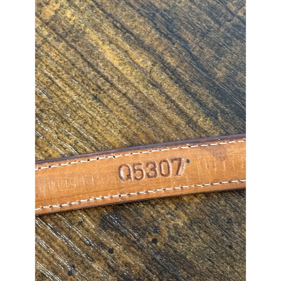 Vintage Brighton\'s Brown Carmel Charm‎ Belt  Size M  Womens Medium Leather Belt main image 6